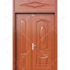 Cửa thép vân gỗ KG-21.07.07A-1PT 1 cua thep van go 2 canh Kg 21 07.07A 1PT