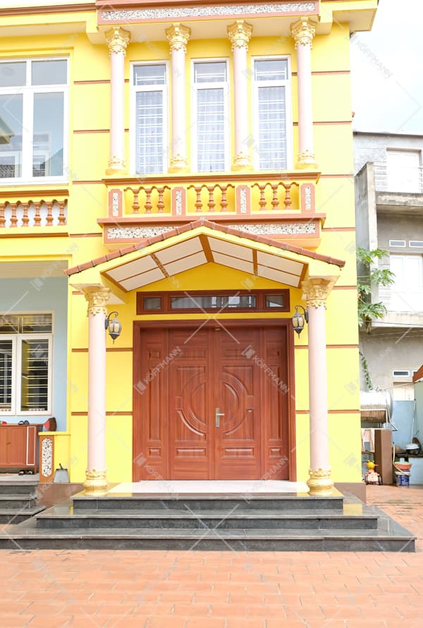 cửa thép KG-41.01.03A-2TK công trình