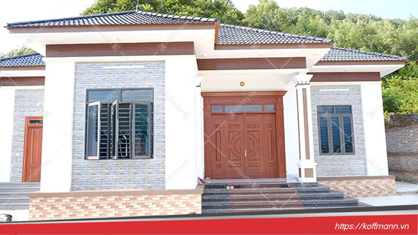 Cửa thép vân gỗ Luxury KL-41.01.03-4TK 10 cánh cửa cửa thép vân gỗ Luxury KL-41.01.03-4TK