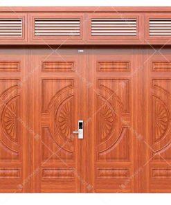 Cửa thép vân gỗ KG-42.01H.01H-4NC