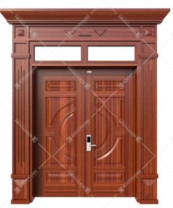 Cửa thép vân gỗ Luxury KL-22.01-2TK