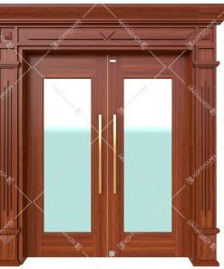Cửa thép vân gỗ Luxury KLT