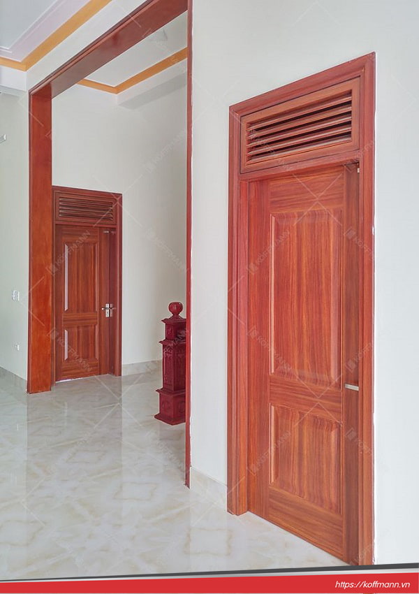 Cửa thép vân gỗ KG-1.06-1NC