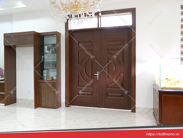 cửa thép vân gỗ KG-22.01-1TK
