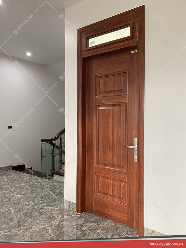 mẫu cửa thép vân gỗ 1 cánh KG-1.03-1TK