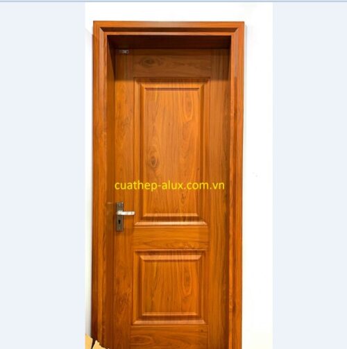 Cửa thép vân gỗ 1 cánh H3
