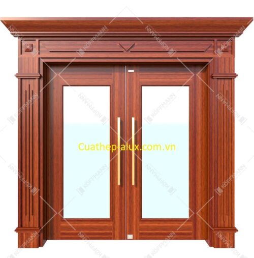 Cửa thép vân gỗ Luxury KLT