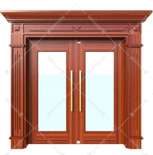 Cửa thép vân gỗ Luxury KLT