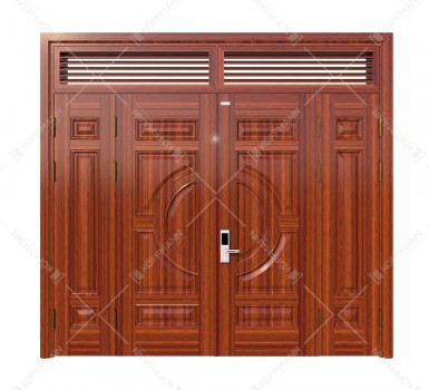 Cửa thép vân gỗ KG.41.01.03A - 2NC