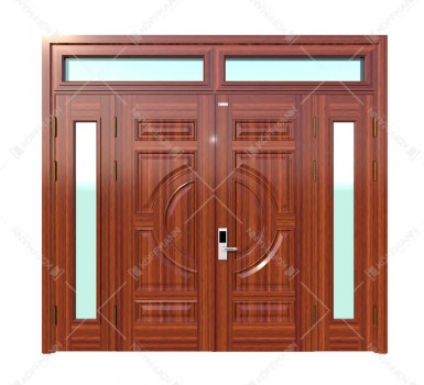 Cửa thép vân gỗ KG.41.01.K - 2TK