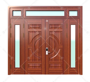 Cửa thép vân gỗ KG.41.01.K - 3TK