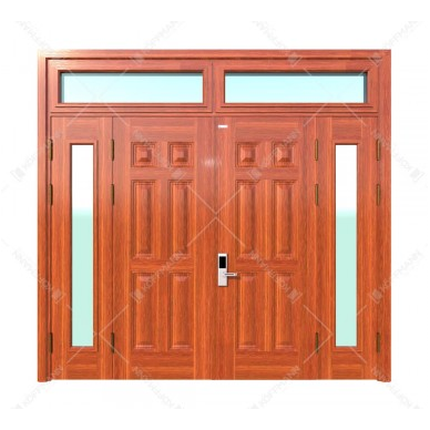 Cửa thép vân gỗ KG-41.04.K-2TK-1