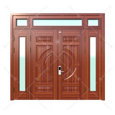 Cửa thép vân gỗ KG-41.01.K-3TK