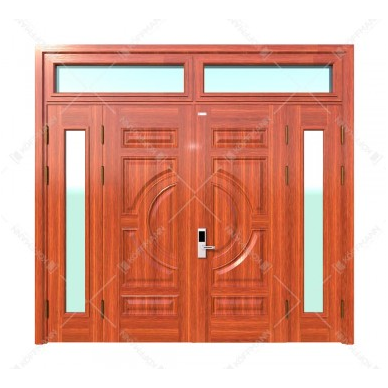 Cửa thép vân gỗ KG-41.01.K-2TK-1