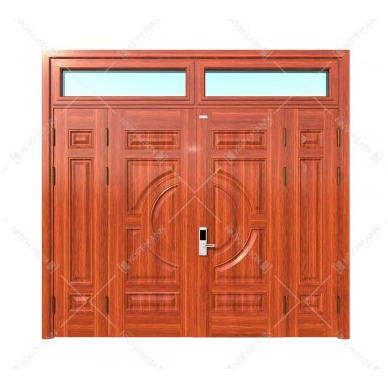 Cửa thép vân gỗ KG-41.01.03A-2TK-1