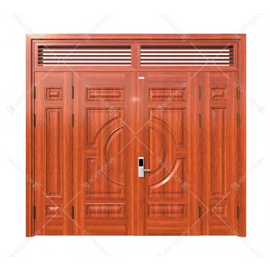 Cửa thép vân gỗ KG-41.01.03A-2NC-1