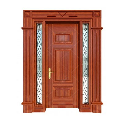 Cửa thép vân gỗ KG-1.03-2VK-1