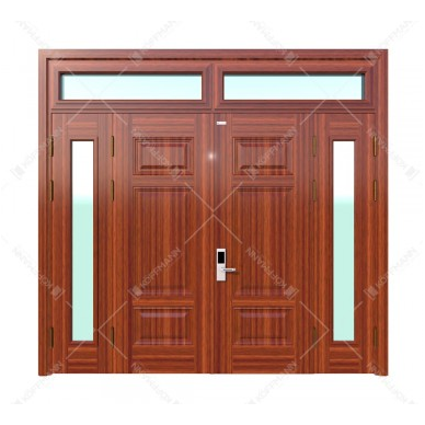 Cửa thép vân gỗ KG-41.03.K-2TK