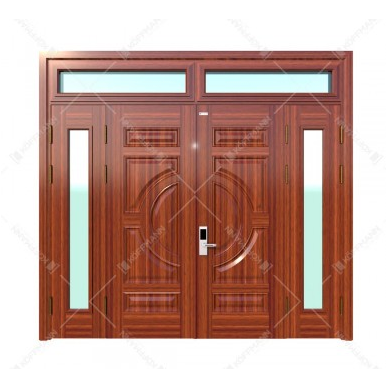 Cửa thép vân gỗ KG-41.01.K-2TK