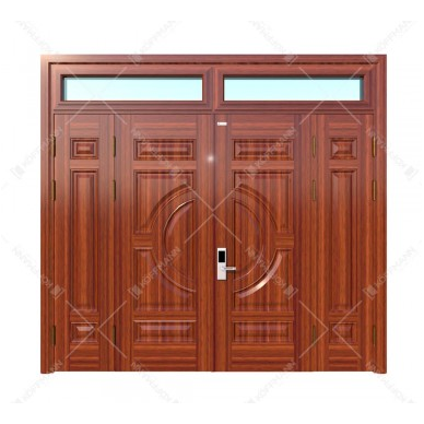 Cửa thép vân gỗ KG-41.01.03A-2TK