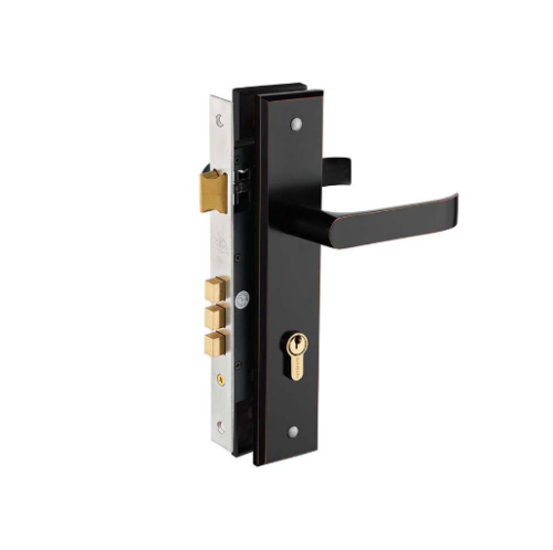 Khóa tay gạt SS8510 mạ đồng đen