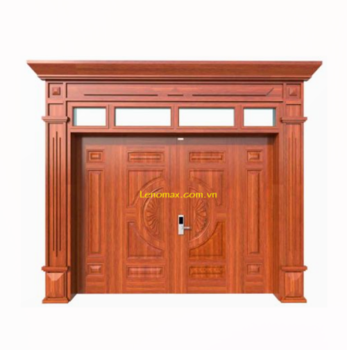 Cửa thép vân gỗ Luxury KL-41.01.03A-4TK