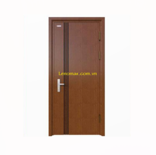 Cửa thép vân gỗ 1 cánh H2