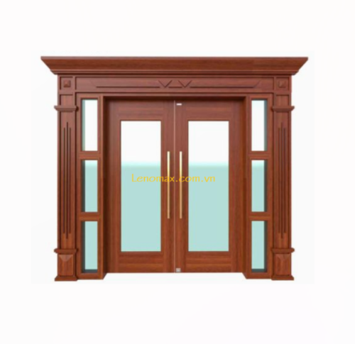 Cửa thép vân gỗ Luxury KLT-1VK