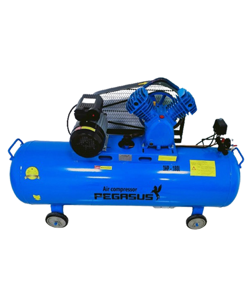 Máy nén khí dây đai Pegasus 5.5hp TM-W-0.6/8-180L