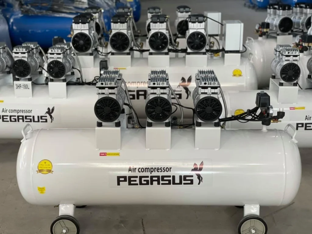 Máy nén khí không dầu pegasus