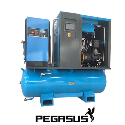 Máy nén khí trục vít biến tần tích hợp Pegasus TMCP-20HP
