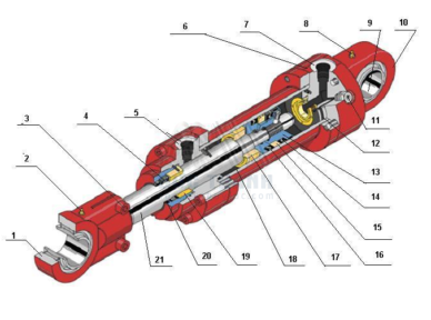 Bản vẽ thiết kế và cấu tạo Xy Lanh thủy lực