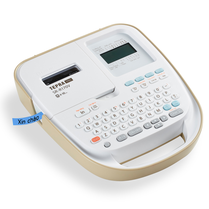 Máy in nhãn Tepra SR-R170V Máy in nhãn Tepra SR-R170V - Ảnh 2