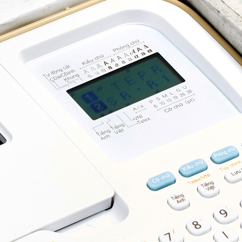 Máy in nhãn Tepra SR-R170V Máy in nhãn Tepra SR-R170V - Ảnh 7