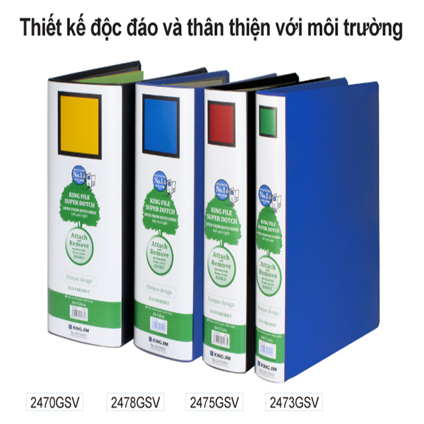 Bìa còng ống DE