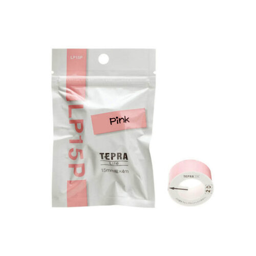 Băng nhãn trơn cho máy Tepra Lite LR30GS Pink