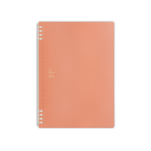 Bìa ghi chép TEFRENU RING NOTE 9855PGSV size B5 9855PGSV Red
