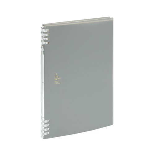 Bìa ghi chép TEFRENU RING NOTE 9855PGSV size B5 9855PGSV STONE GRAY 2