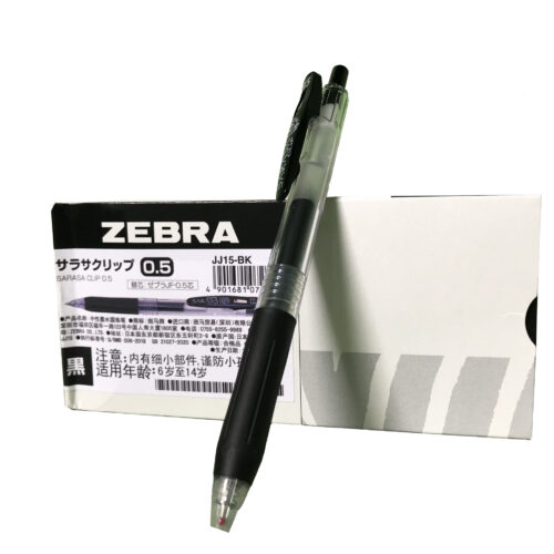Bút bi gel Sarasa clip Zebra JJ15-BK 0.5mm 3535bf6dc63b05655c2a1