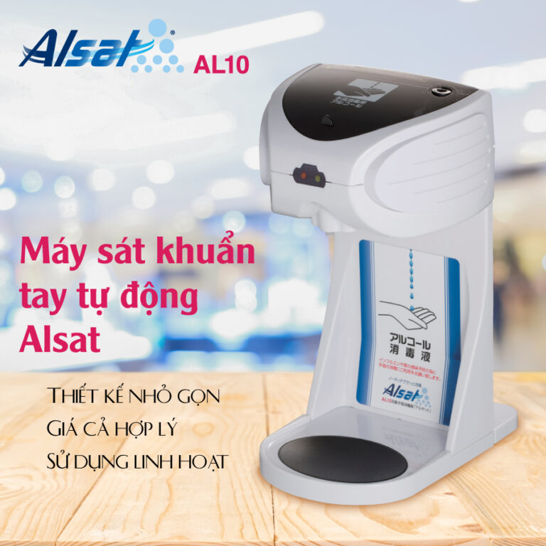 Máy sát khuẩn tay tự động KingJim Alsat AL10