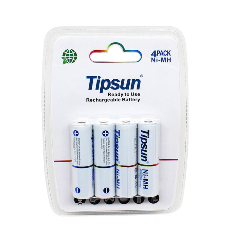 Pin sạc AA Ni-MH 1.2v 2000mAh Tipsun