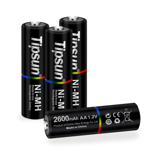 Pin sạc AA Ni-MH 1.2v 2600mAh Tipsun 4 1