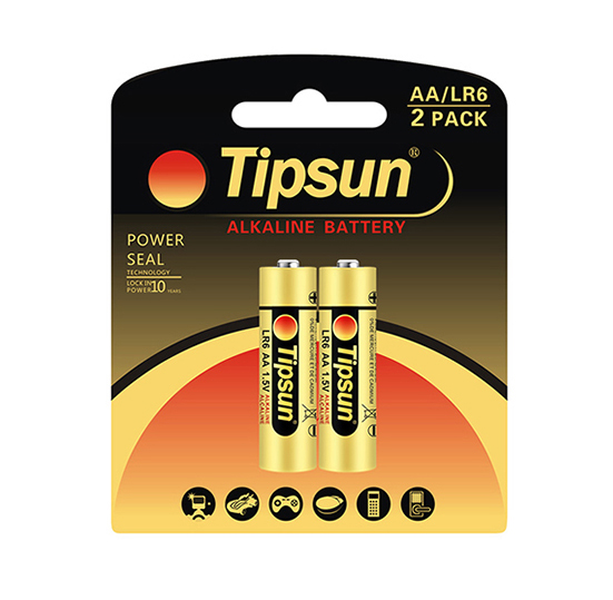 Pin AA Alkaline 1.5v chính hãng Tipsun Pin AA Alkaline 1.5v chính hãng Tipsun