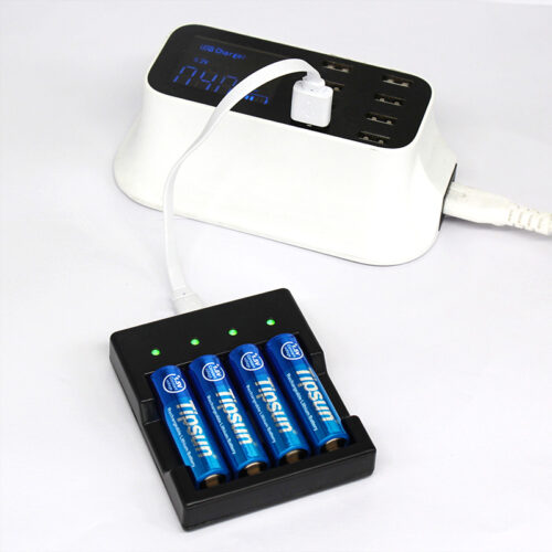 Bộ pin sạc AA Li-ion 1.5v 3000mAh Tipsun ˜ 5