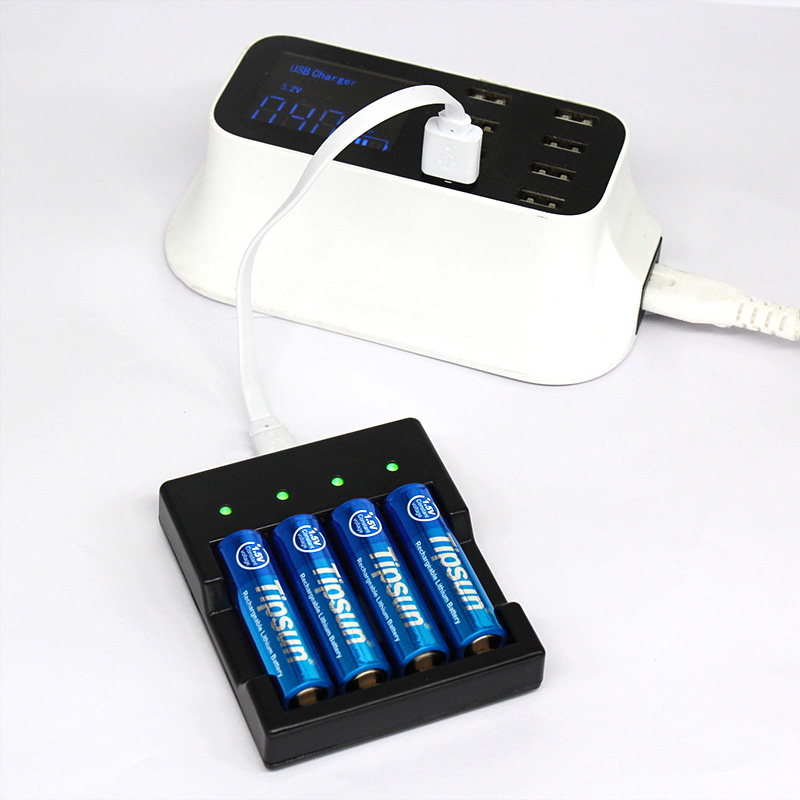 Bộ pin sạc AA Li-ion 1.5v 3000mAh Tipsun Bộ pin sạc AA Li-ion 1.5v 3000mAh Tipsun - Ảnh 6