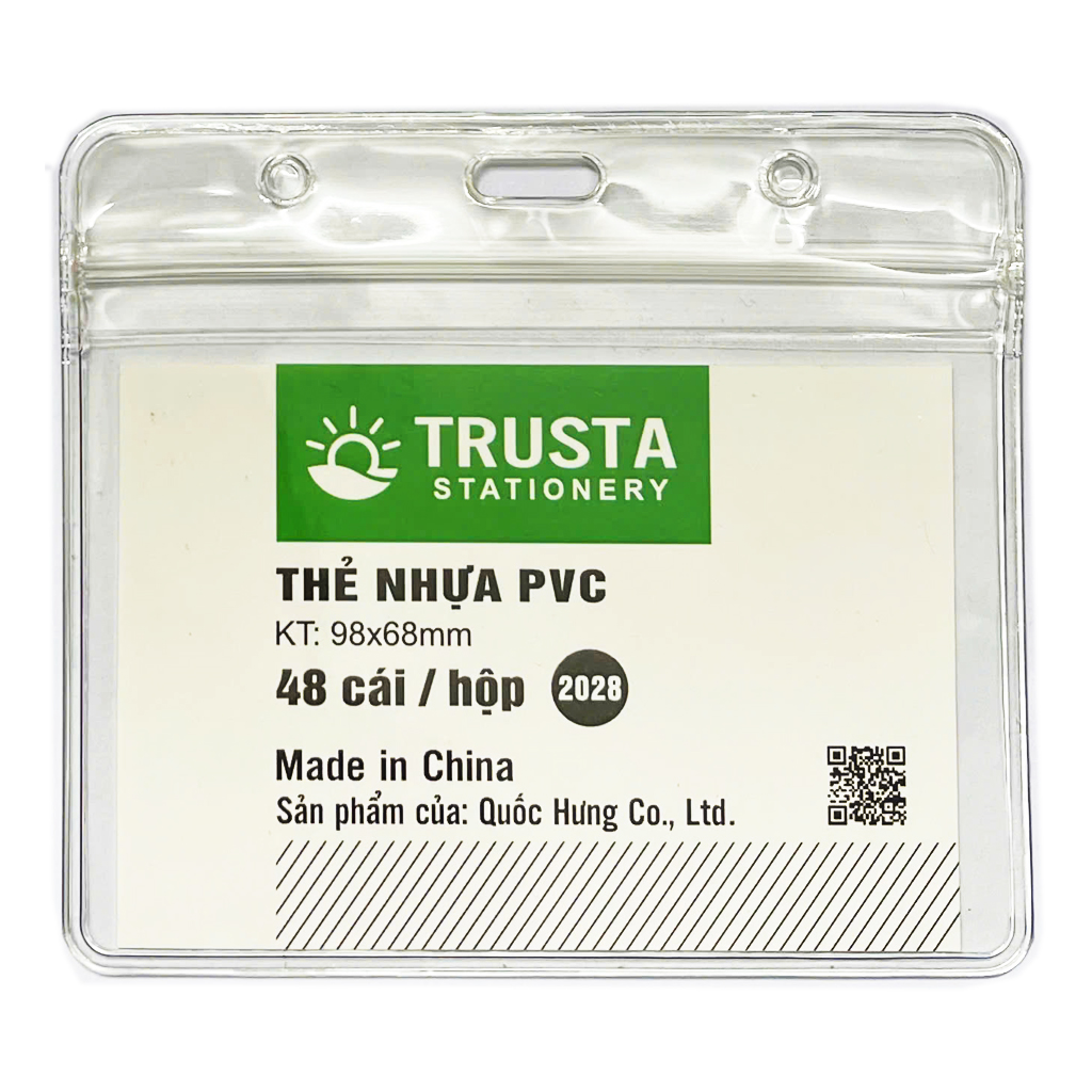 Thẻ nhựa PVC Trusta (98x68mm) Thẻ nhựa PVC Trusta (98x68mm)