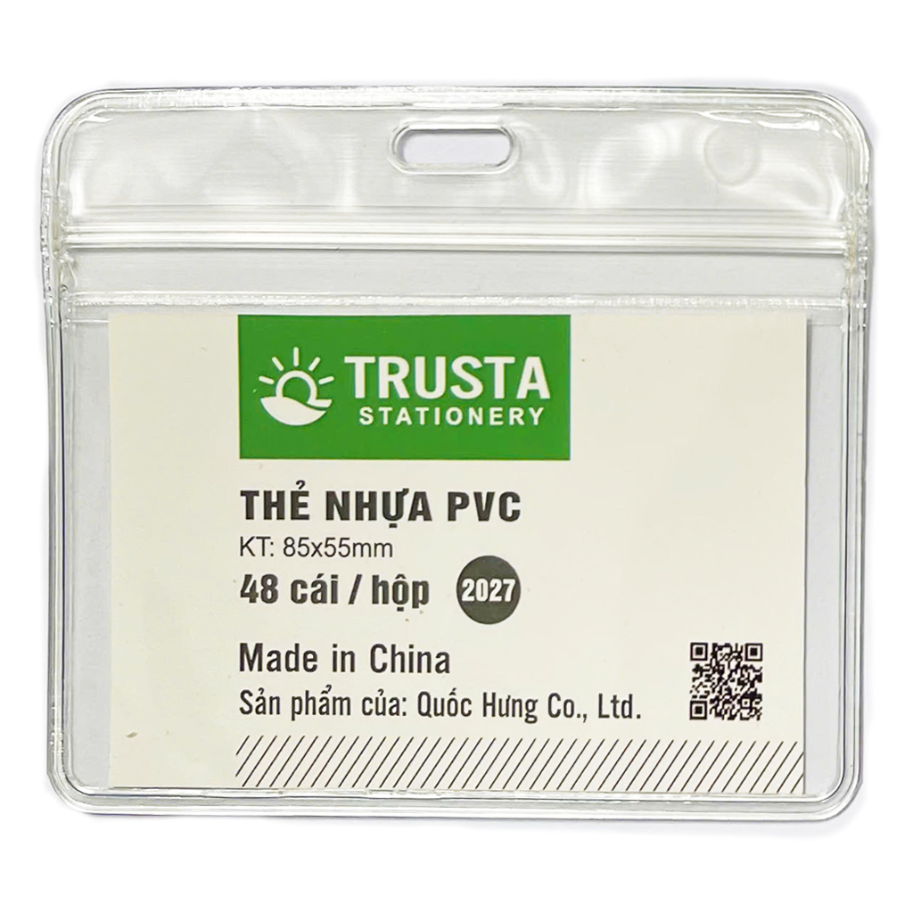 Thẻ nhựa PVC Trusta (85x55mm) Thẻ nhựa PVC Trusta (85x55mm)
