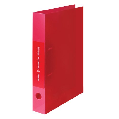 Bìa Còng Chữ D PP Simplease - 692TGSV 692tgsv red