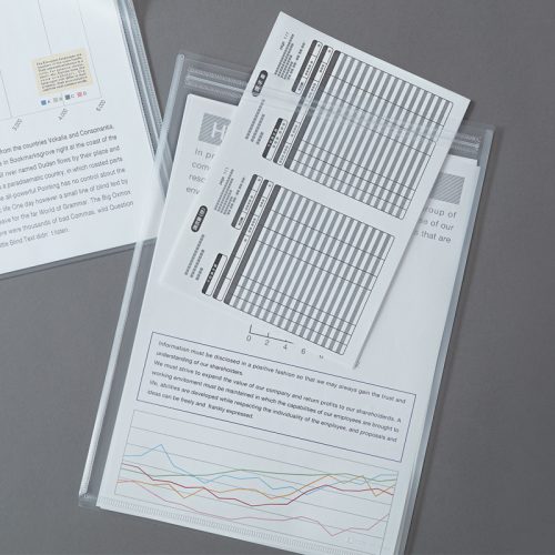 Bìa nhựa khóa kéo 857-10 857 2