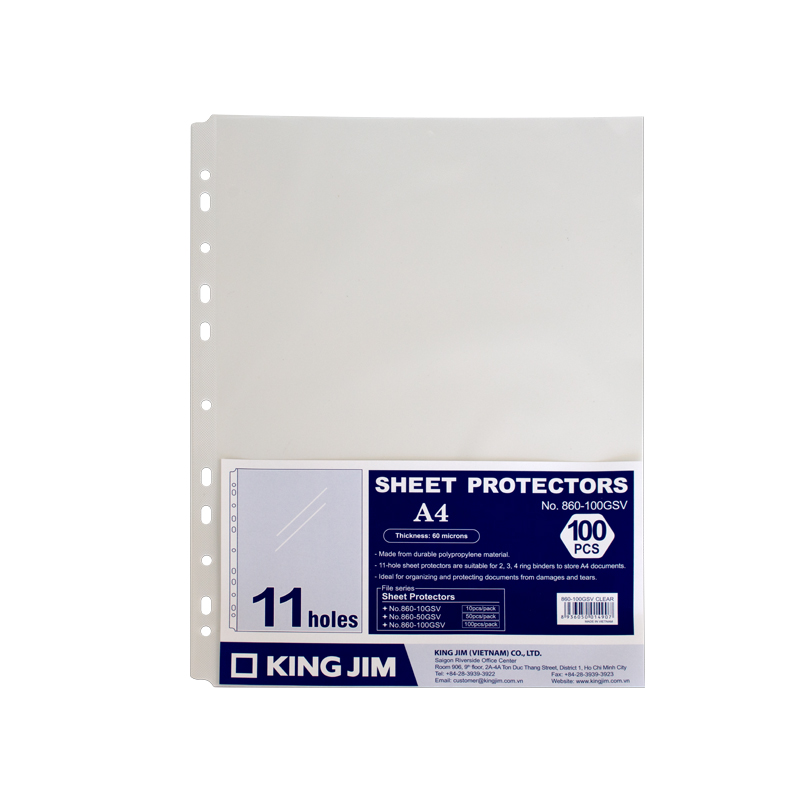 Bìa 11 Lỗ 860-100GSV Bìa 11 Lỗ 860-100GSV